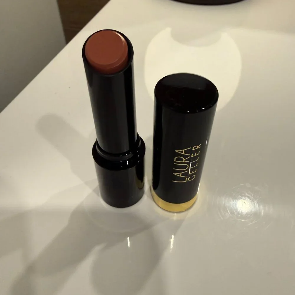 Laura Geller Setting Powder Porcelain Fair + Smart Pout Lipstick Brilliant NEW